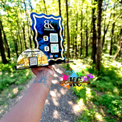 Acrylic Scan to Pay sign