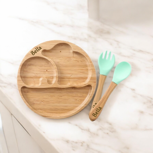 Toddler plate set